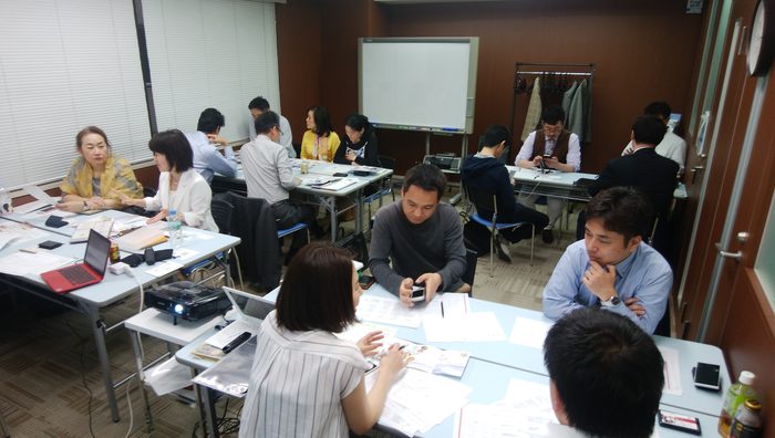 なな支部 月例会のようす